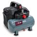 AEG Compressor KL6, stille en krachtige persluchtcompressor voor werkplaats, huishouden, hobby, veelzijdig bruikbaar, onderhoudsvrij, olievrij, 56 dB, 1,5 pk motorvermogen, 6 l tank, 8 bar, 206 l/min