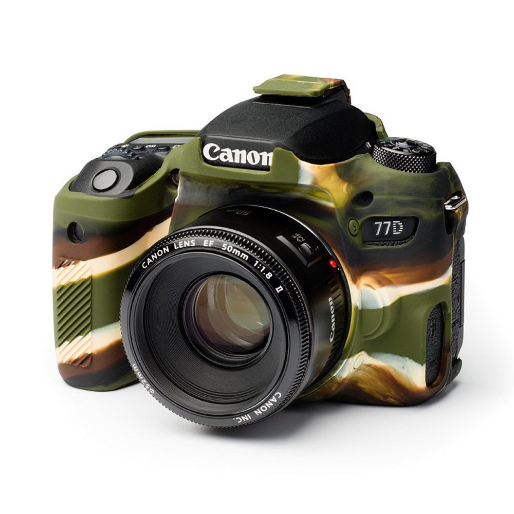 easyCover ECC77DC - Camouflage Silicone Camera Case for Canon - Released March 2018
