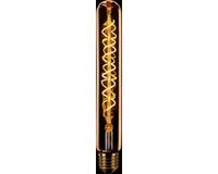 Expo Trading ETH Buis T30x185mm Filament spiraal LED 8w E27 240v 2200k dimbaar goud 360L