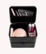 Pink Gellac Boîte de rangement – Boîte de rangement pour vernis gel – Boîte de rangement pour vernis à ongles en gel Convient pour lampe à ongles LED, 40 flacons de vernis gel ; Cleaner, Remover & Accessoires – Fabriqué en cuir PU et velours – 35x23x30 cm