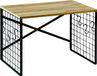 Kesper Keuken aanrecht etagere - 1 niveau - hout/metaal - opzet rekje/organizer - 52 x 32 x 36 cm - over magnetron - verhoger