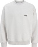 Jack & Jones Junior Sweater met borduursels - Wit - Maat 128