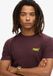 Superdry Essential T-shirt Hommes XXXL Tawny Port Marl/Fluro Yellow