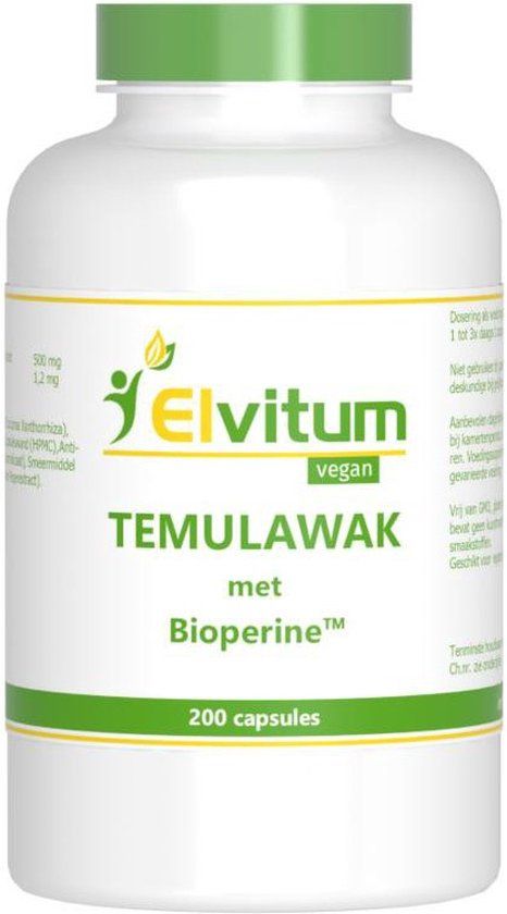 Elvitum Temulawak 200 Capsules