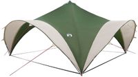 vidaXL Partytent Groen 500 x 500 x 350 cm Polyester en Staal