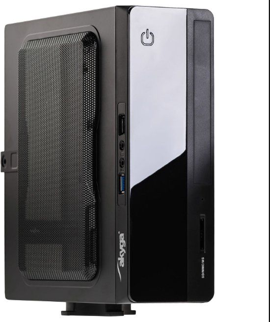 Akyga AK-101-01BK Mini Tower Zwart 150 W