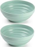 Plasticforte - Bol - 4x - Plastique - D13x5 cm - Vert menthe