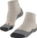 FALKE Heren Wandelsokken TK2 Explore Short M Sso wol functioneel materiaal anti-blaar dik 1 paar, Beige Natural 4200, 42-43