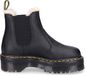 Dr. Martens Quad dames chelseaboot - Zwart - Maat 36