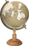 Item International Items Deco Wereldbol/globe op voet