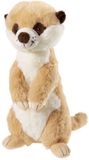 Heunec knuffel stokstaartje 27cm gerecycled pluche duurzaam speelgoed