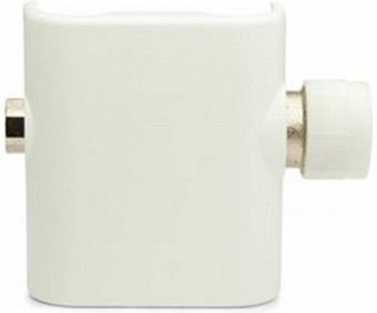 Vasco ventielset haaks + afdekkap recht wit