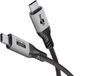 Goobay 74776 USB4 Gen 4x2 Kabel 1,5 m USB C 80 Gbit/s 240 W Zwart, Zilver