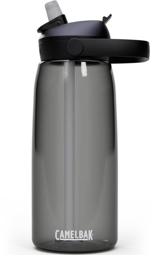 CamelBak Thrive Flip Straw Drinkfles - 1 L - Met Rietje - Waterfles - Antraciet