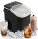 Tommy Teleshopping BluMill Ijsblokjesmachine - Ijsblokmaker - Incl. Ijsschep en Uitneembare Ijsmand - 9 blokjes in 6 minuten - Draagbaar - Zelfreinigend - Zwart