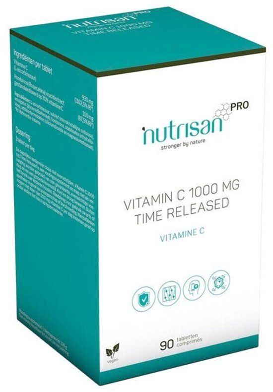 Nutrisan Pro Vitamine C 1000mg Time Released - 90 tabletten