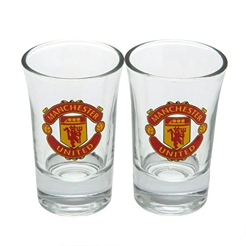 Manchester United F.C. Manchester United 2 Shot Glasses