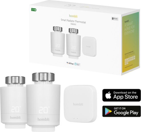 Hombli Hombli Smart Radiator Thermostat Starterkit - white