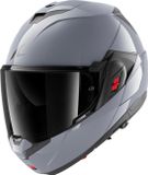 SHARK Oxo Dark Shadow Gun Zilver S05 Systeemhelm - Helm