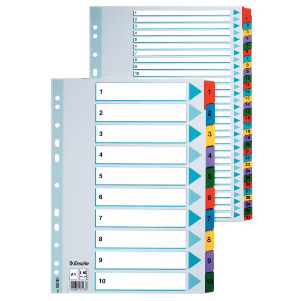 Esselte Carton Index