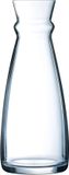 Arcoroc Glazen schenkkan/karaf - 1 liter - Sapkannen/waterkannen/schenkkannen