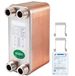 Latios échangeur de chaleur à plaques - 40 plaques - Inox 316L - Convient pour chauffage central