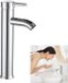 Sans marque Robinet de salle de bain - Robinet de lavabo - Bec haut Robinet cascade - Argent
