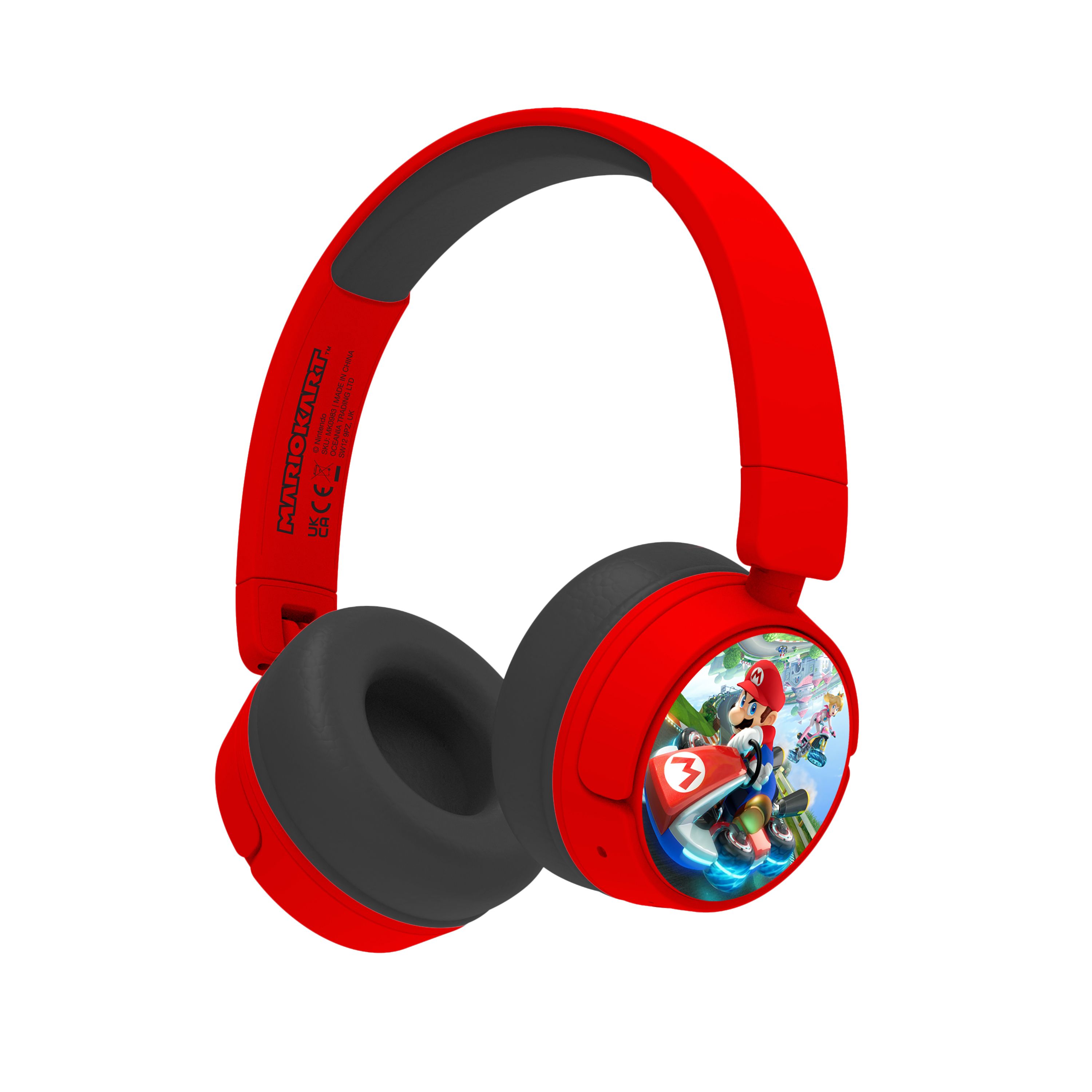 OTL Technologies Super Mario Mario Kart Headset - Draadloos en Bedraad - Rood