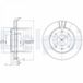 DELPHI Disques de frein pour MITSUBISHI & VOLVO (Ref: BG3202)