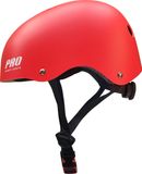 Pro Sport Lights Skate Kinderfietshelm Skate - Fietshelm Kinderen Rood - 48/54cm - Kinderhelm