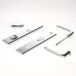 Hoppe Deurbeslagset Kruk/Kruk met Cilindergat Rechthoekig Aluminium Kunststof SKG 3***