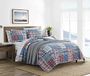 Nautica King Size Quilt Set, All Season Katoen Thuis Beddengoed, Lichtgewicht & Omkeerbaar (Raeford Blue, King)