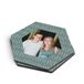 Sous-verres photo premium - Panneau dur - Hexagone - 2 pièces