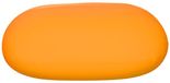 Padiro ovale zitzak 101 x 78 x 50 cm - oranje - nylon en elastaan - rekbaar en voor binnen en buiten