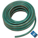 KOTARBAU® Tuinslang, Waterslang, PVC, 20 m, Groen Oranje, 1/2 Inch, 4-Lagen, Flexibel, Bewateringsslang, Versterkt, Tuinbewateringsslang, Waterslang voor Tuin