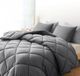 Sleep Comfy - Deluxe 2-in-1 All Year Dekbed - 240x220 cm - Smoked Pearl - met 2 Kussenslopen 60x70 cm