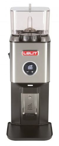 Lelit William PL72 Burr Grinder - Black & Stainless Steel