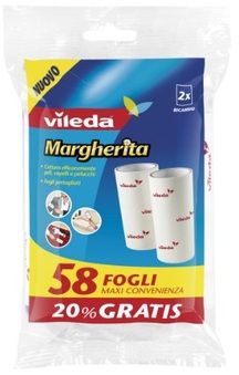 Vileda Spazzola Margherita Ricambio - Wit