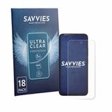 Savvies Screenprotector voor TCL K70 4G - Folie Beschermfolie transparant 18 Stuks