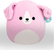 Squishmallows - Peluche grande (Peggy Sue - Golden Retriever rose avec ventre blanc) - Peluche 40cm