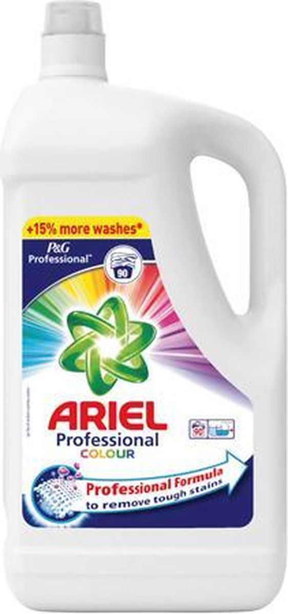Ariel Professional Color vloeibaar wasmiddel 4,95 liter (90 wasbeurten)