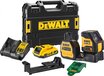 DeWALT DCE088D1G18 Kruislijnlaser Groen 12V/18V 2.0Ah in TSTAK koffer