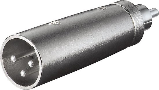 S-Impuls XLR (m) - RCA (m) adapter