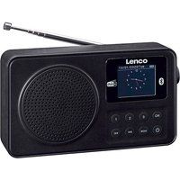 Lenco PDR-033BK - Draagbare DAB+/FM radio met Bluetooth - Zwart