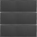 Hager 80163785 Toetsenbord 3 fasen, S/B, aluminium/antraciet