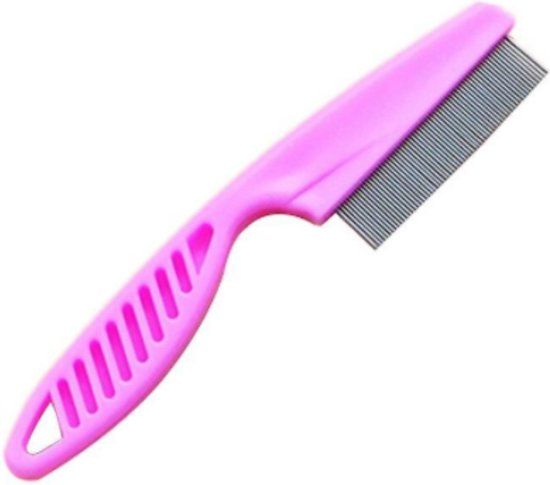 Vlooienkam Hond/Kat Roze