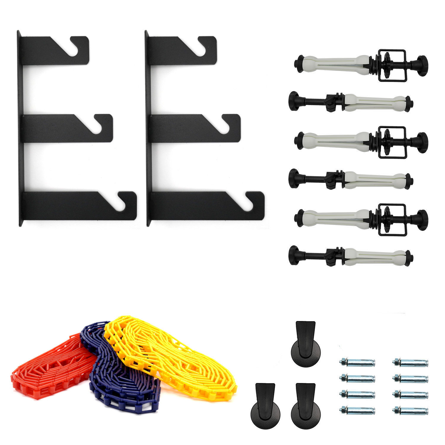 Caruba BGS-3 Ophangsysteem voor 3 rollen wand/muur montage