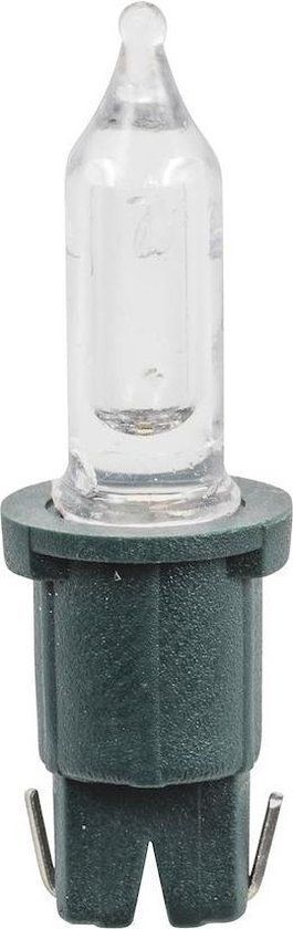 Konstsmide Reserve Kerstlampjes - 3 stuks - Warm Wit - 3V - Insteek fitting