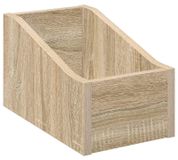Sonoma LP Record Box Chêne 18 x 32 x 18 cm Bois d'ingénierie