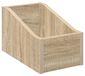 Sonoma LP Record Box Chêne 18 x 32 x 18 cm Bois d'ingénierie